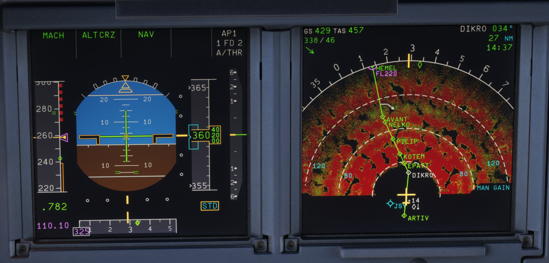 wx radar fenix